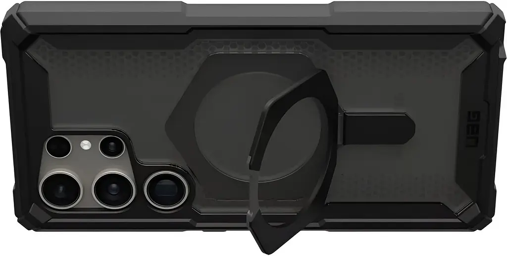 Оригінальний протиударний чохол для Samsung Galaxy S25 Ultra UAG Plasma XTE MagSafe Black 214467114097 (S938) з підставкою - фото 10