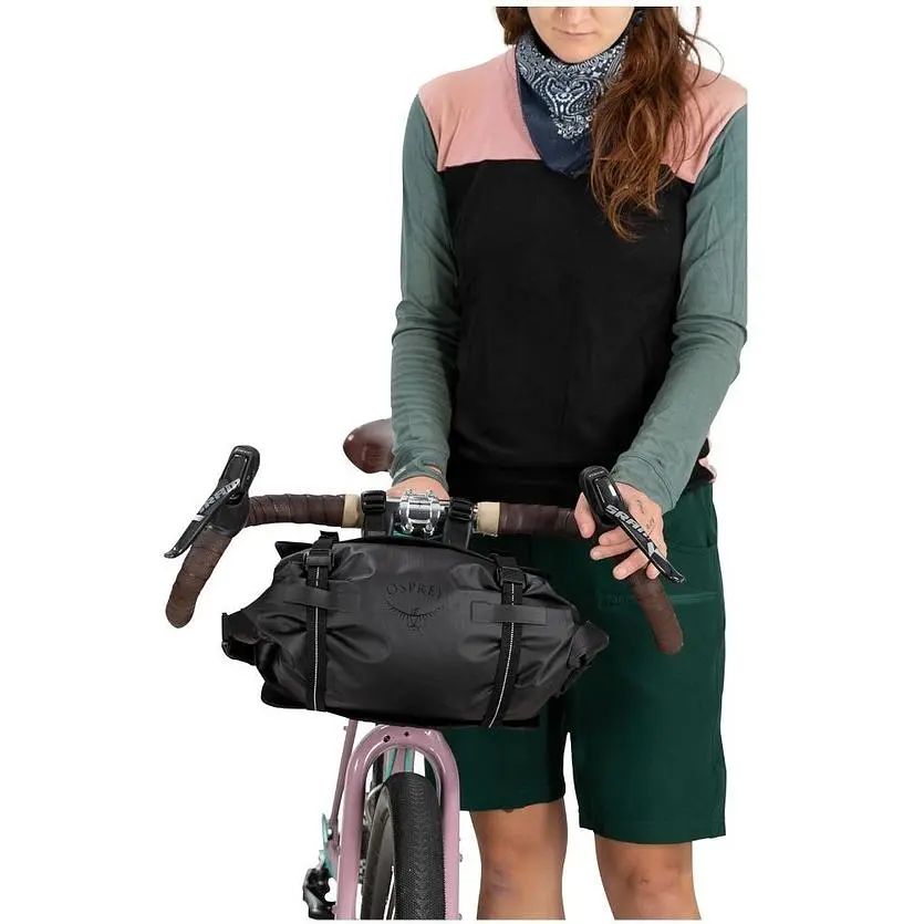 Сумка на кермо велосипедна Osprey Escapist Handlebar Bag Large чорна - фото 4