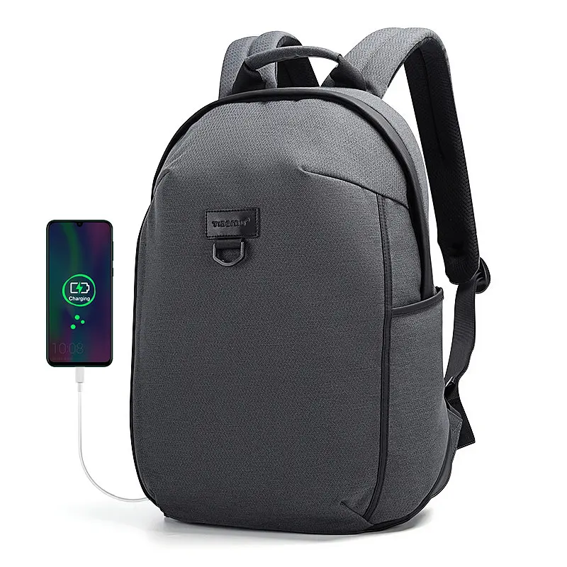 Рюкзак антивор Tigernu T-B3936 15.6" USB 18 л темно-серый (16223) - фото 3