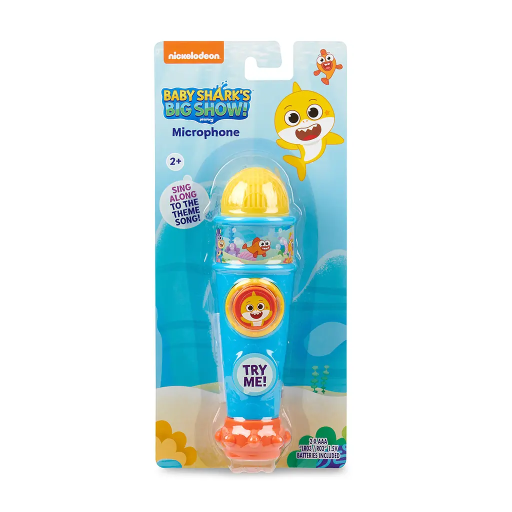 Интерактивная игрушка Baby Shark Big show Музыкальный микрофон (61207) - фото 4