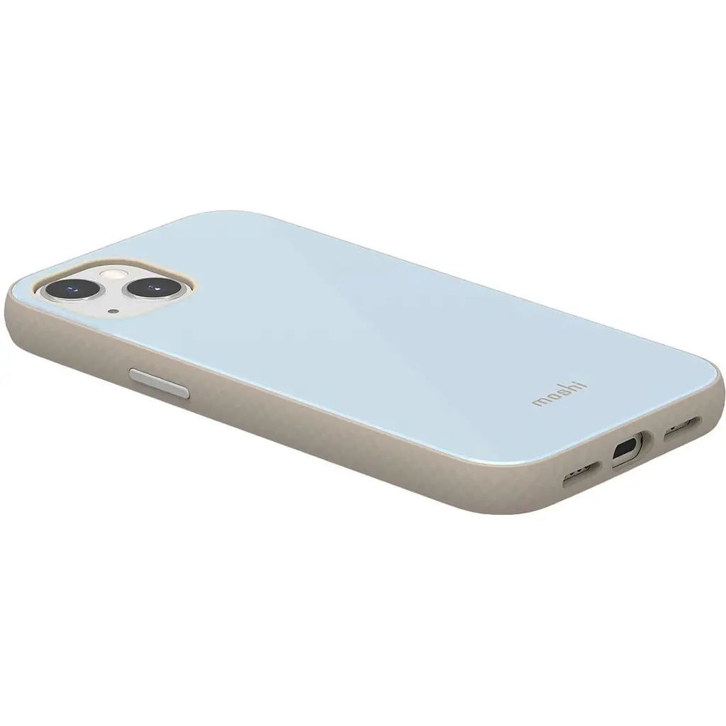 Чохол-накладка Moshi iGlaze Slim Hardshell Case Adriatic Blue для iPhone 13 (99MO132521) - фото 4