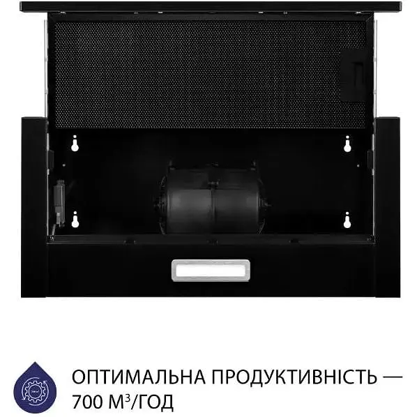 Витяжка телескопічна Minola HTL 6214 BLF 700 LED - фото 3