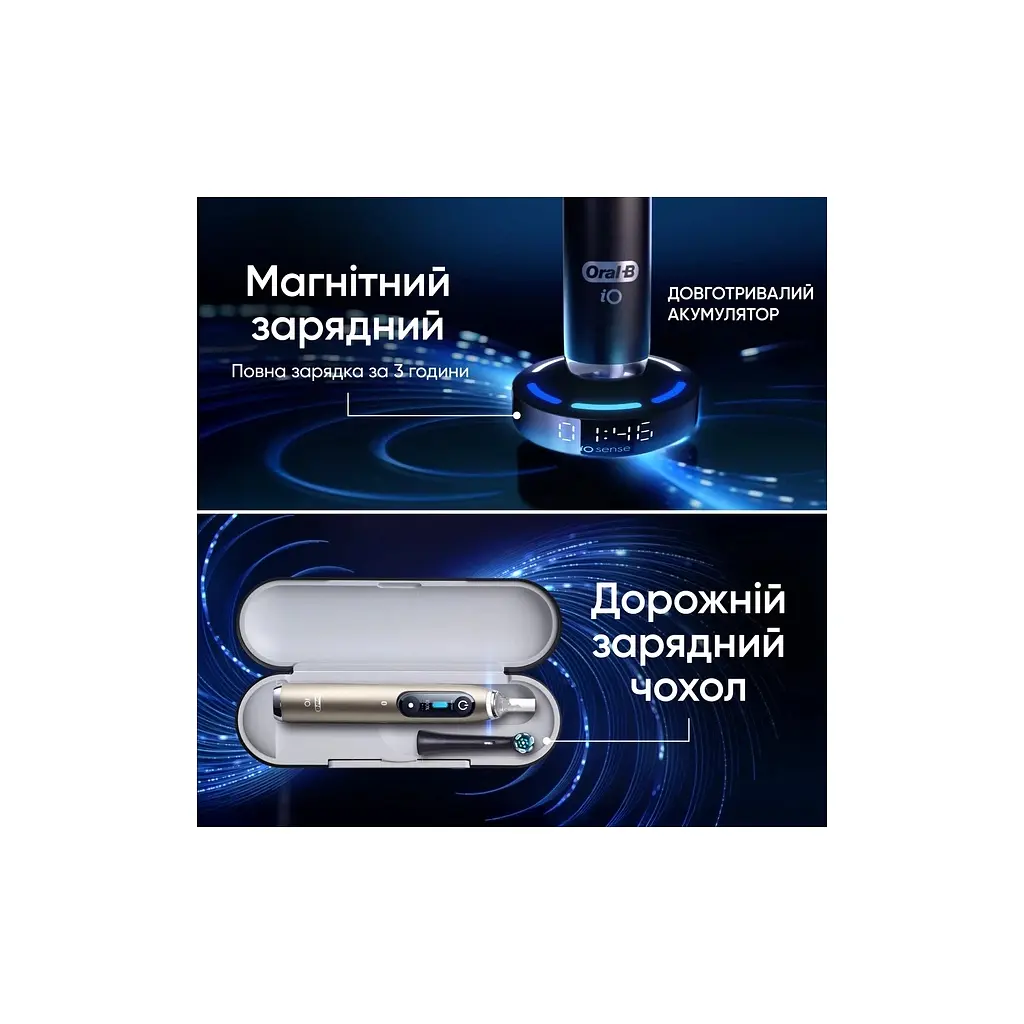 Електрична зубна щітка Oral-B iO 10 Lunar Gold (8006530054102) - фото 6