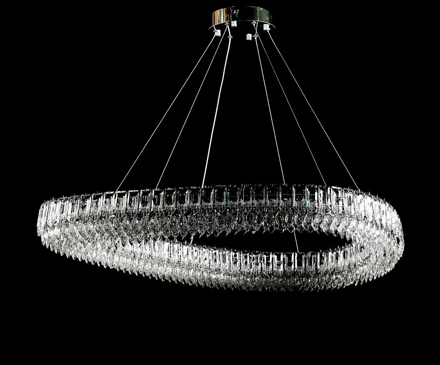 Світлодіодна люстра Splendid Ray L7069/1000/1 LED (CH+clear) - фото 4