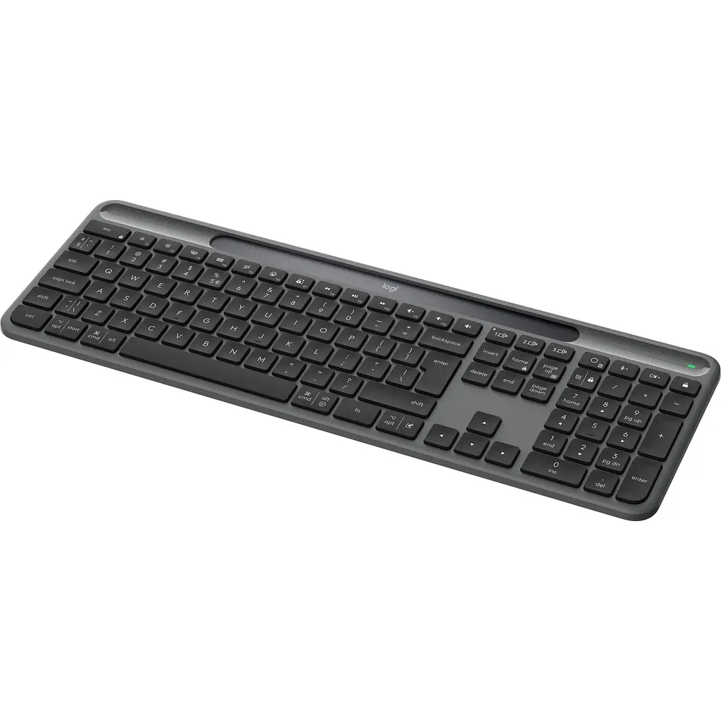 Клавиатура Logitech Slim Solar+ 2.4GHZ/BT Graphite (920-013764) - фото 3