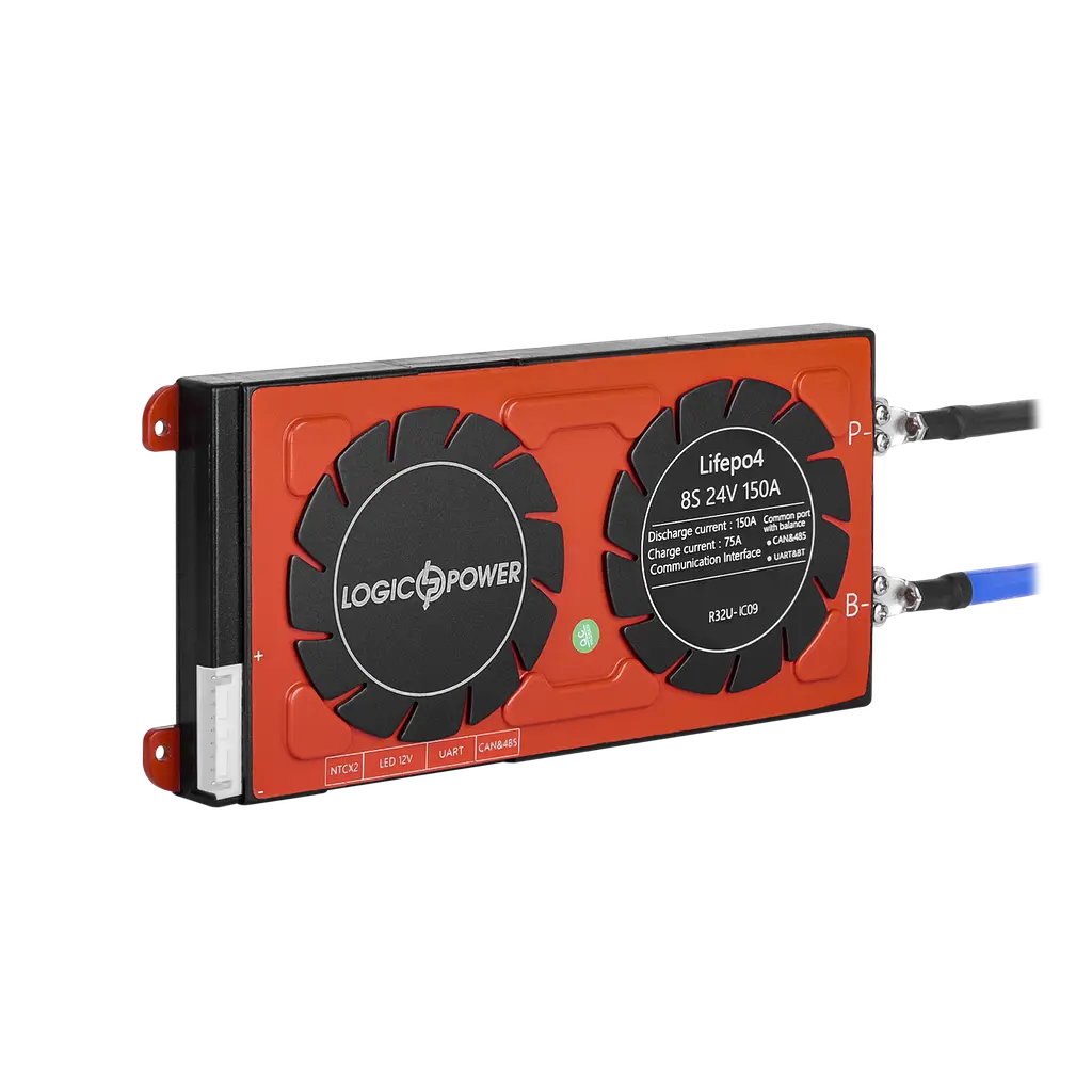 Smart BMS плата LiFePO4 24V 8S 150A (Dis 150A Ch 75A) + UART/RS485/CAN - фото 3
