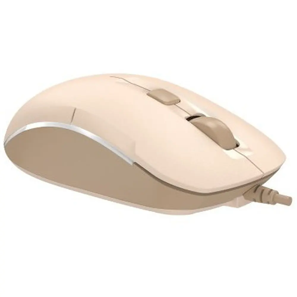 Мышь A4Tech FM26S USB Cafe Latte (4711421993494) - фото 2