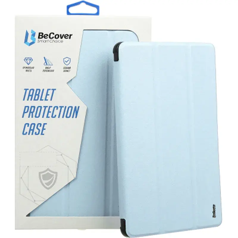 Чохол до планшета BeCover Soft TPU with Apple Pencil Holder iPad Mini 7 2024 Light Blue (712441) - фото 7