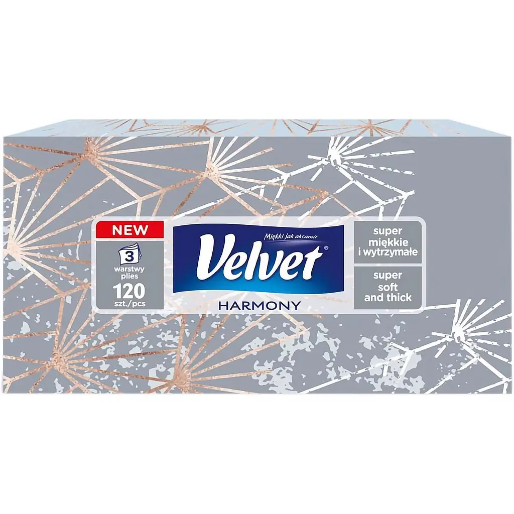 Серветки Velvet Harmony 120 шт. в асортименті - фото 3