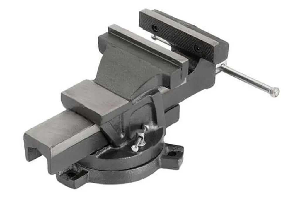 Ручні тиски поворотні слюсарні Intertool HT-0082 125 мм x 8.3кг - фото 2