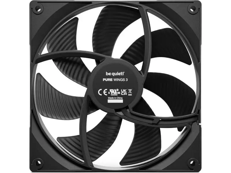 Вентилятор Be quiet! Pure Wings 3 120mm PWM 3-Pack Black (BL141) - фото 3