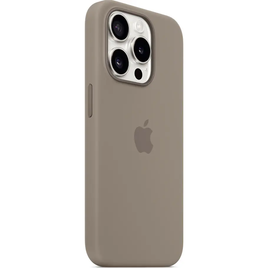 Чохол Silicone Case with MagSafe для Apple iPhone 15 Pro Clay AAA [93262] - фото 2