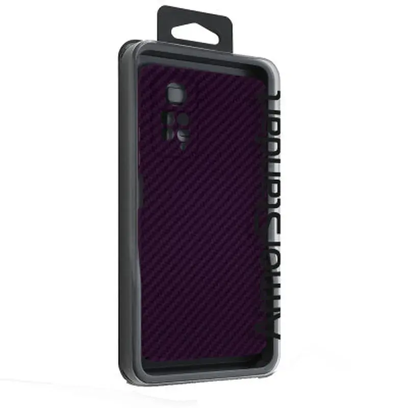 Чохол до мобільного телефона Armorstandart LikeCarbon Xiaomi Redmi Note 12 Pro 4G Purple (ARM71946) - фото 3