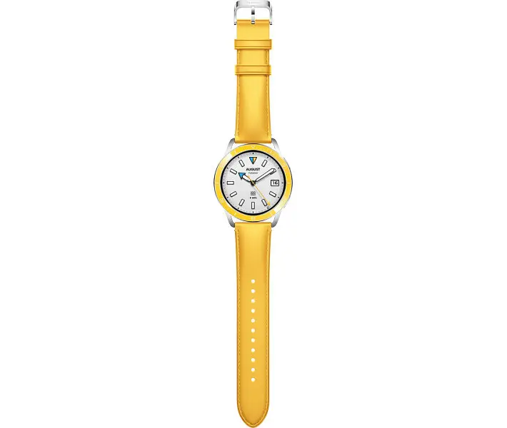 Безель - кольцо Xiaomi часть корпуса для часов Xiaomi Watch S3 Bezel chrome yellow (BHR8314GL) - фото 4