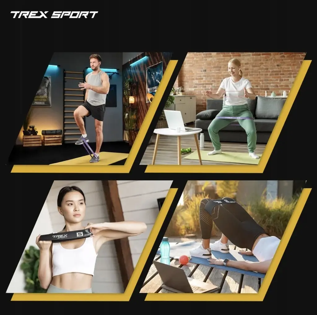 Набір резинок для фітнесу Trex Sport TX-065RBC 1-18кг - фото 14