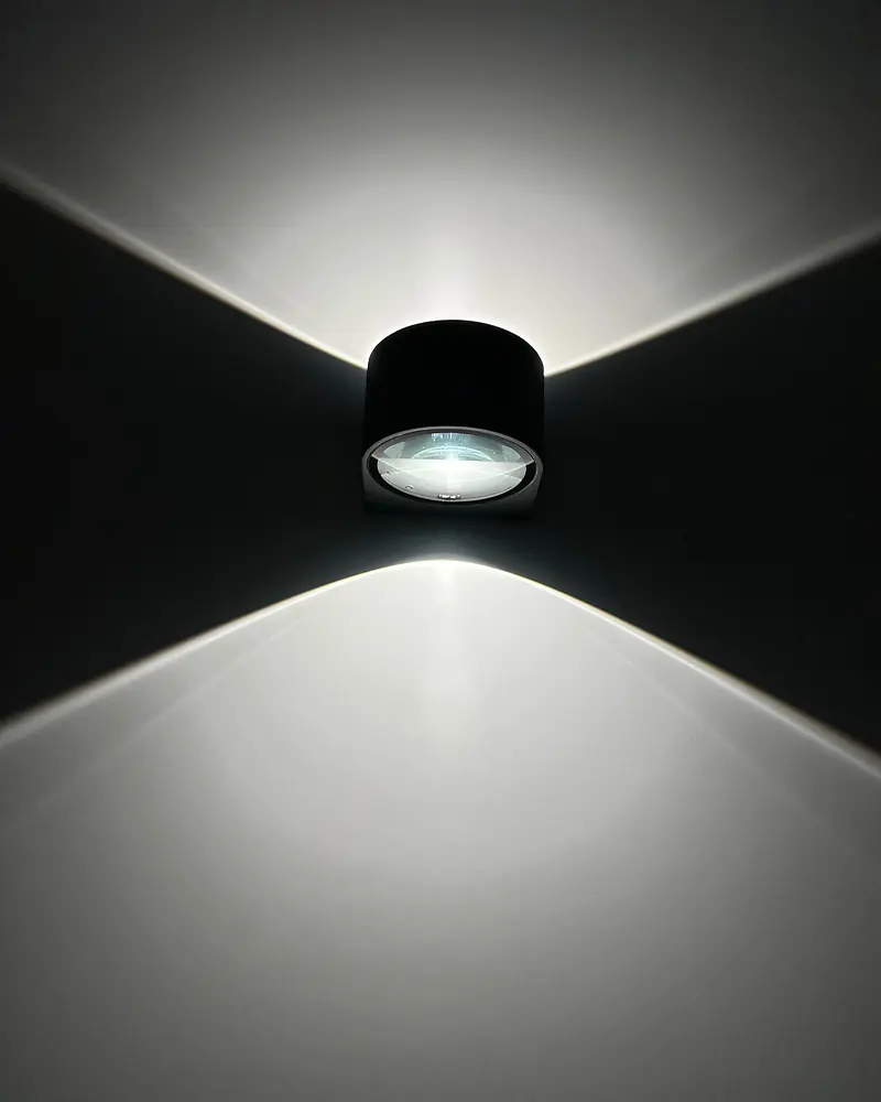 Вуличний світильник Nowodvorski 11370 Nel II Led 2x5W 3000K 880Lm IP54 Чорний - фото 2