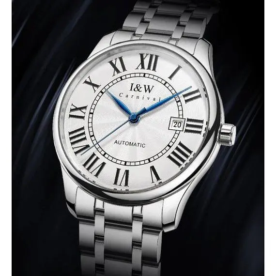Годинник чоловічий наручний Carnival Vintage New (Сріблясті) - фото 4