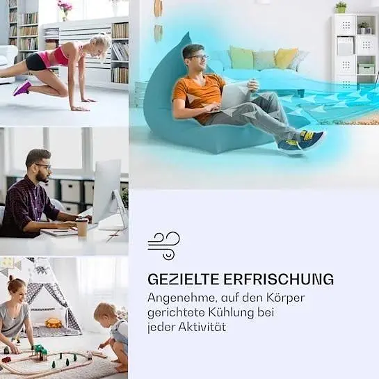 Мобильный кондиционер-вентилятор Klarstein Skyscraper Ice Smart 4-в-1 (10040208) - фото 5