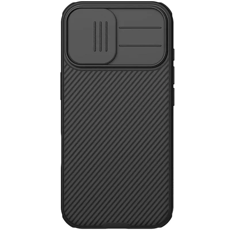 Карбонова накладка Nillkin CamShield Pro Magnetic для Apple iPhone 17 (6.3) Black - фото 2