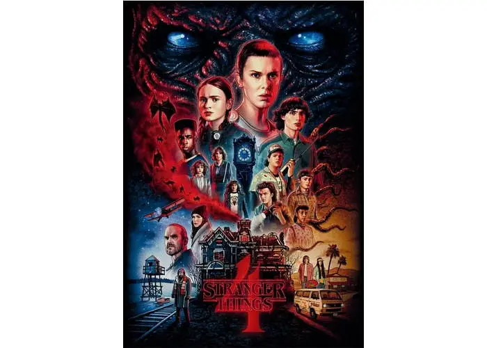 Пазл Clementoni Герої фільму Дивні Дива 4 (Stranger Things S04 Puzzle - 1000 pcs.), 1000 ел. (39980) - фото 2