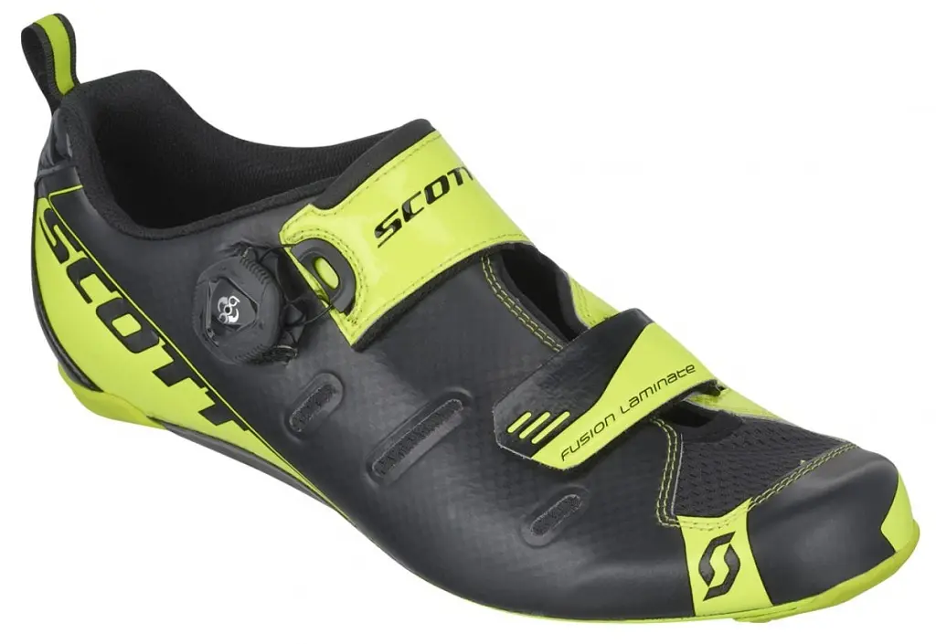 Велообувь Scott Tri Carbon 43 Черный/Желтый (1081-242135.4755.016) - фото 2