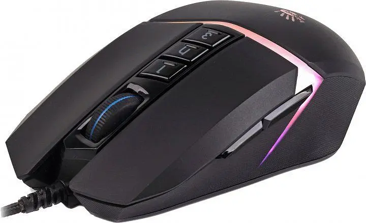 Миша A4Tech Bloody W60 Max (Stone black) [68612] - фото 2