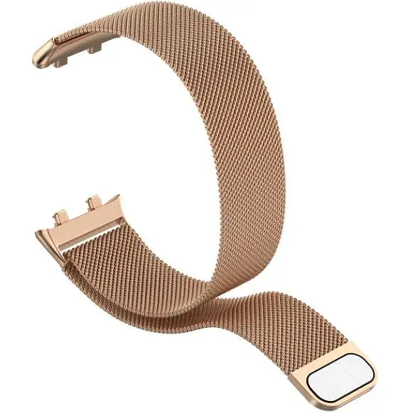 Ремешок DK Metal Milanese Loop Magnetic для Oppo Watch 41mm (rose gold) - фото 2