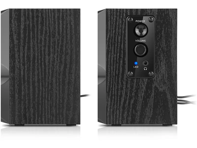 Комп'ютерні колонки REAL-EL S-217 Black (EL121200013) - фото 6