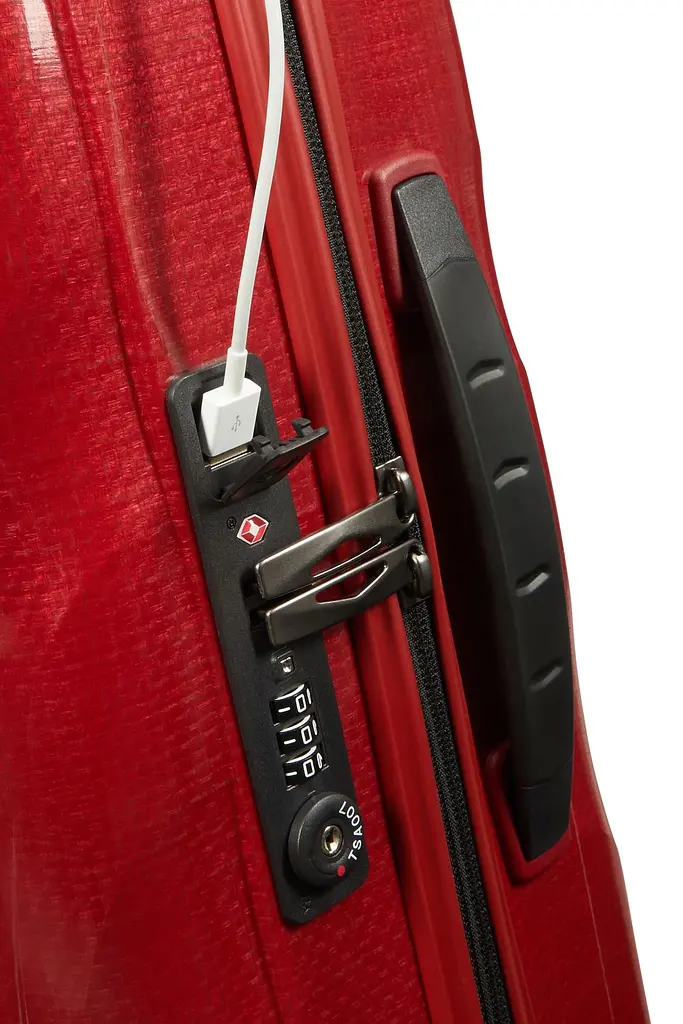 Валіза Samsonite C-LITE CHILI 55 См RED 55x40x20(23) CS2*10007 - фото 10