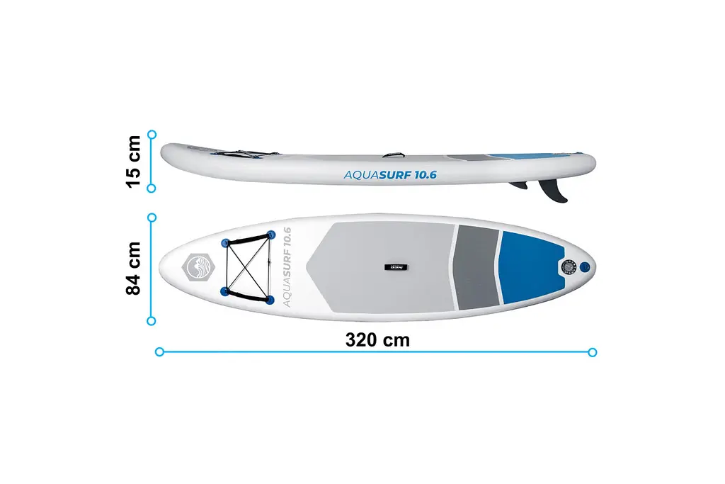 Надувна SUP дошка Neo-Sport Aquasurf 320 см (170200) - фото 3