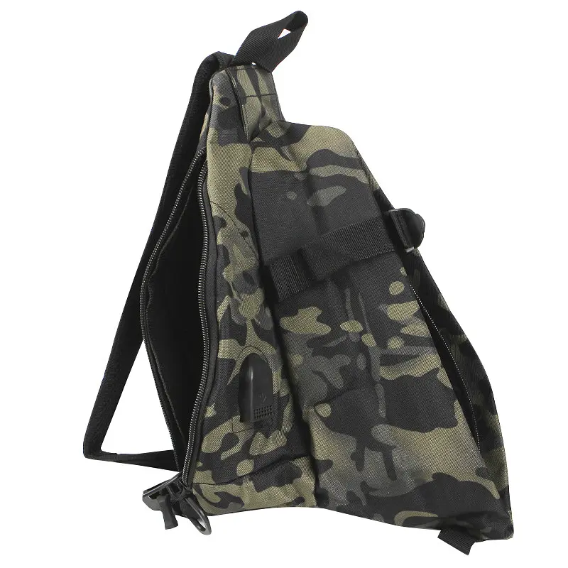 Рюкзак на одне плече No Brand 905 32х20 см Camouflage 13056-84489 - фото 2