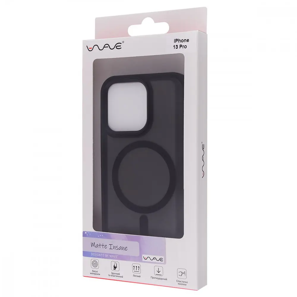 Чохол WAVE Matte Insane Case with Magnetic Ring iPhone 13 Pro в асортименті - фото 2