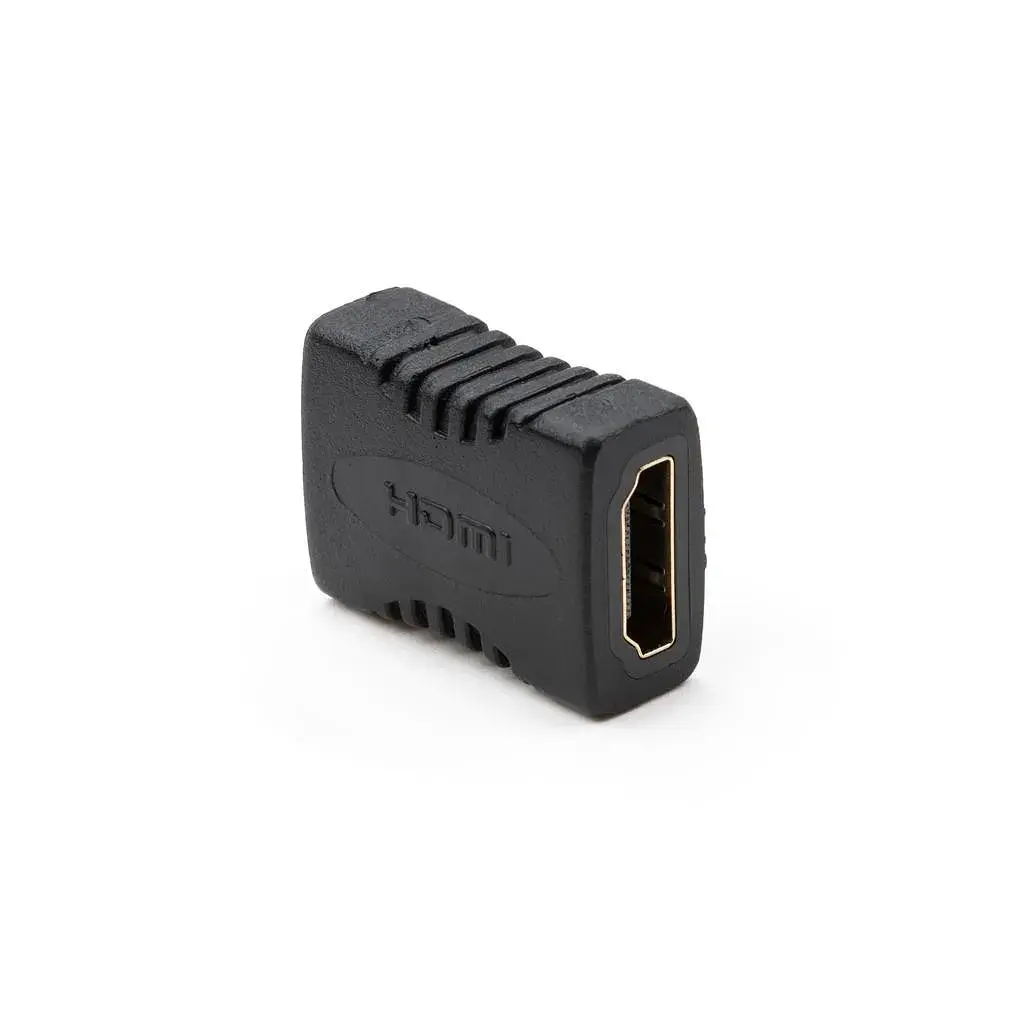 Перехідник HDMI AF to HDMI AF gold Vinga (VCPAHDMIFF) - фото 2