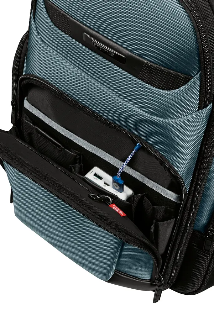 Рюкзак 15.6" Samsonite PRO-DLX 6 DUSTY BLUE 43x30x15(21) KM2*61008 - фото 8