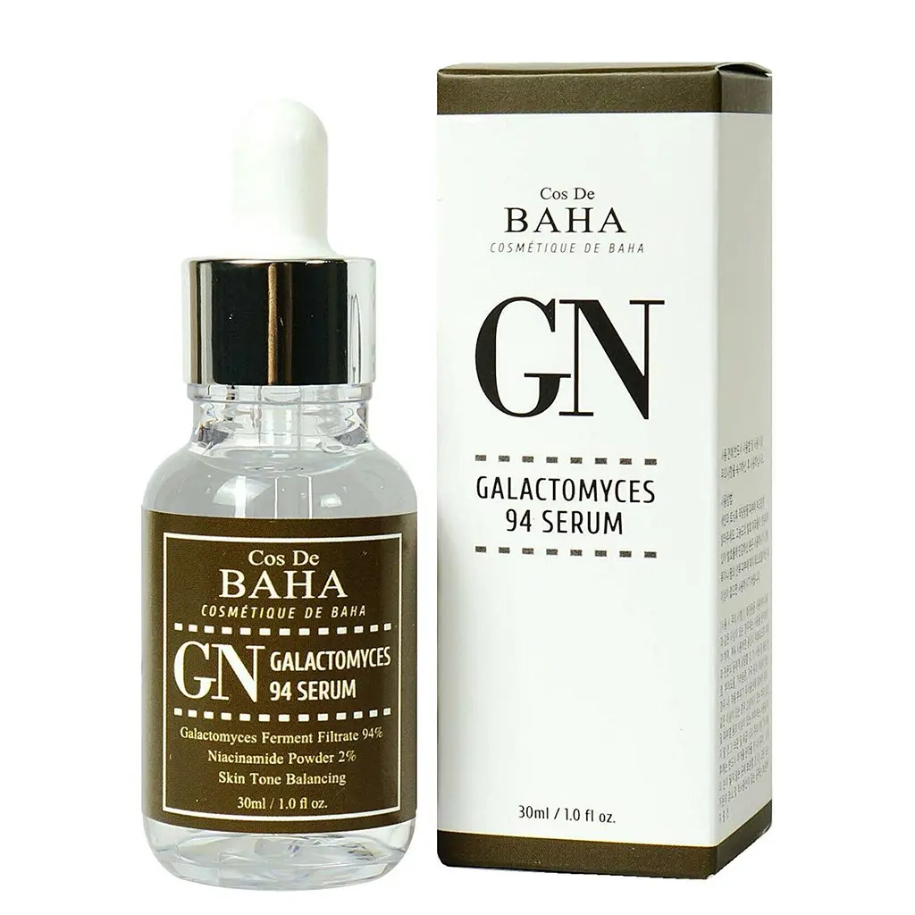 Сыворотка для сияния кожи с галактомиссисом и ниацинамидом GN Galactomyces 94 Serum Cos de Baha 30 мл - фото 2