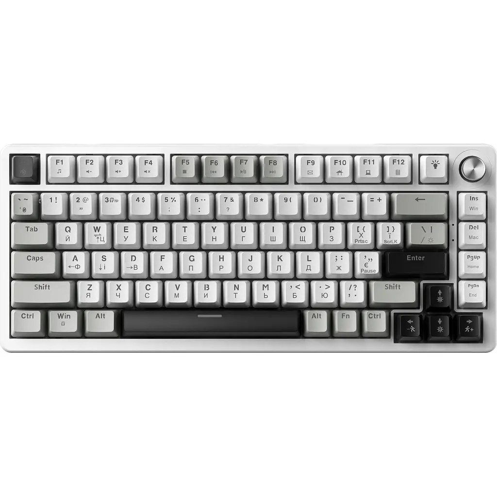 Клавіатура GamePro MK126 Genesis Silverlight Grey [140411] - фото 2