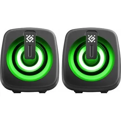 Акустична система Defender J1 LED USB Black (65961) - фото 2