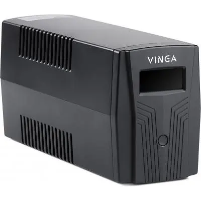 Пристрій безперебійного живлення Vinga LCD 600VA plastic case (VPC-600P) - фото 7