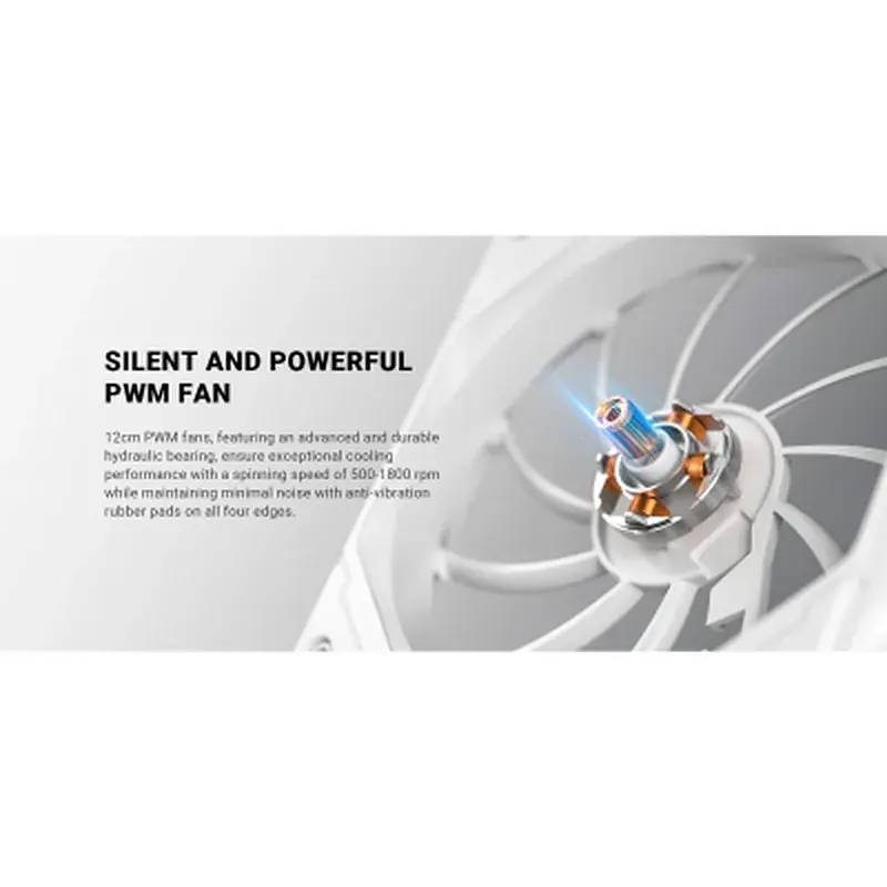 Система рідинного охолодження ID-Cooling FX240 Pro White - фото 11