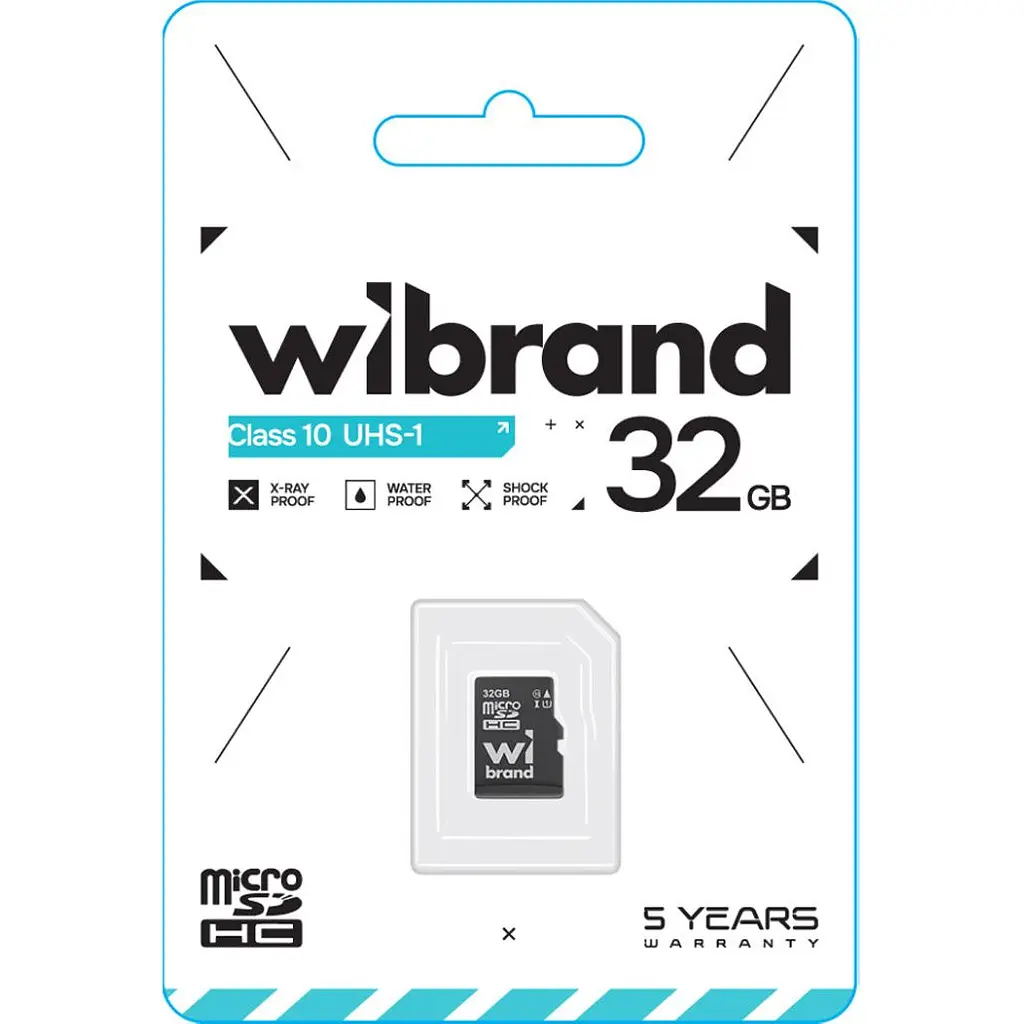 Карта пам'яті Wibrand microSDHC 32GB Class 10 UHS-I (WICDHU1/32GB) [166588] - фото 2