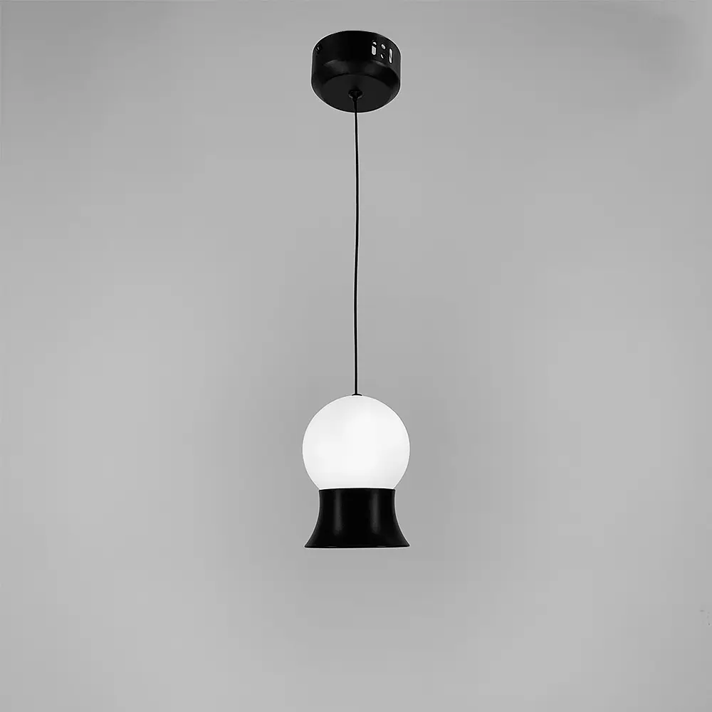 Підвісний світильник Fuji LED у чорному корпусі Line.F MJ 103/1 BK - фото 3