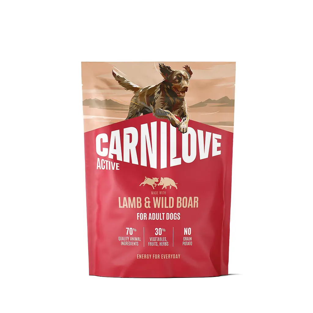 Сухий корм для собак Carnilove Active Lamb & Wild Boar суперпреміум ягня і дикий кабан 1.5 кг