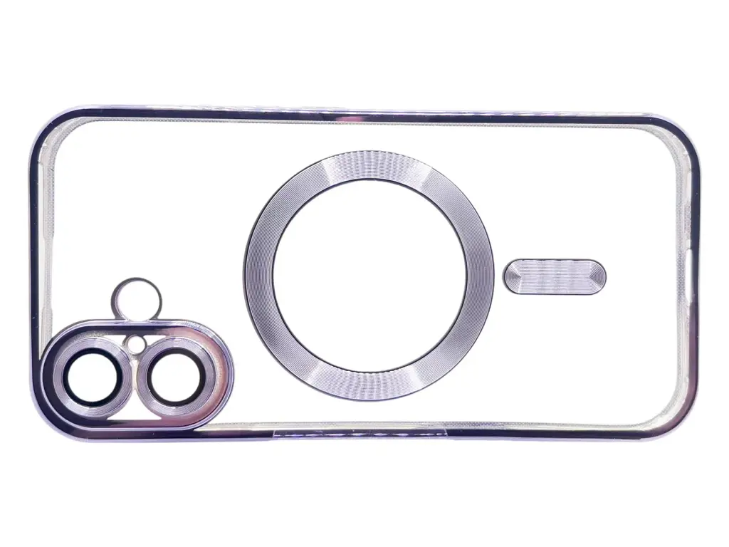 Чохол до мобільного телефона BeCover TPU Chrome Case (MagSafe) для Apple iPhone 16 Purple (712074) - фото 4