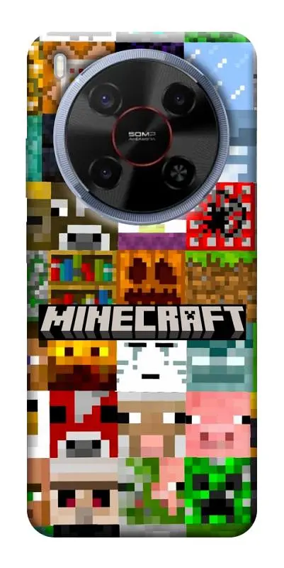 TPU чохол Demsky Minecraft collage для ZTE Nubia V70 Max