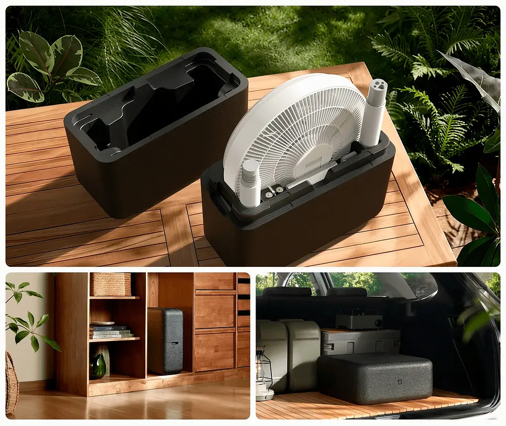 Вентилятор підлоговий Mijia Smart Standing Fan Pro Slim з пультом і керуванням з додатку - фото 9