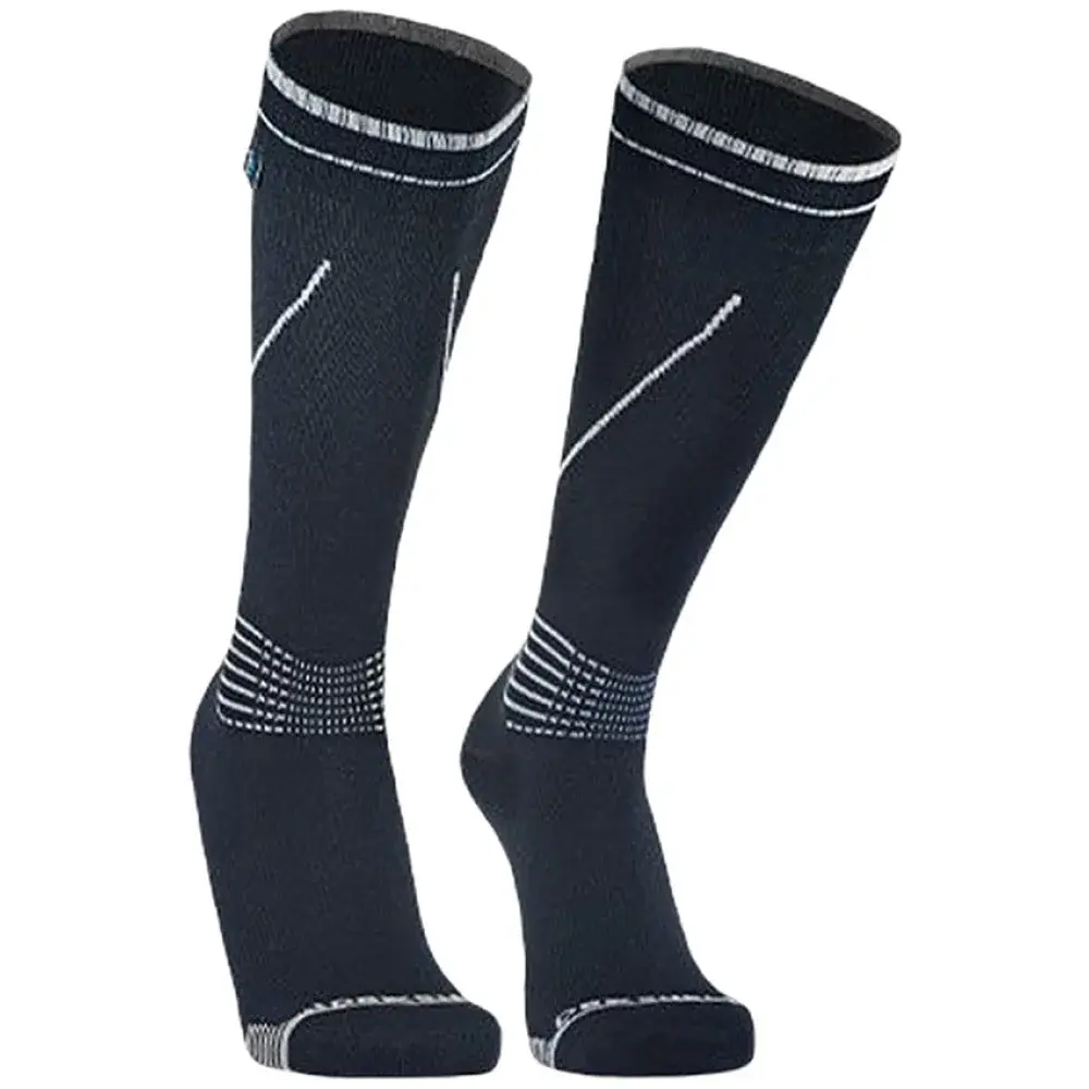 Шкарпетки DexShell Longlite Socks 2.0 XL 47-49 black/gray