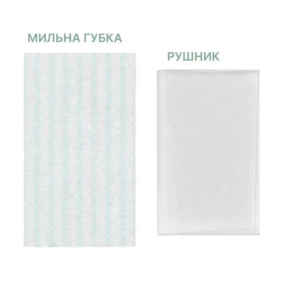 Одноразовий душ Estem Classic (Пінна губка + рушник) - фото 6