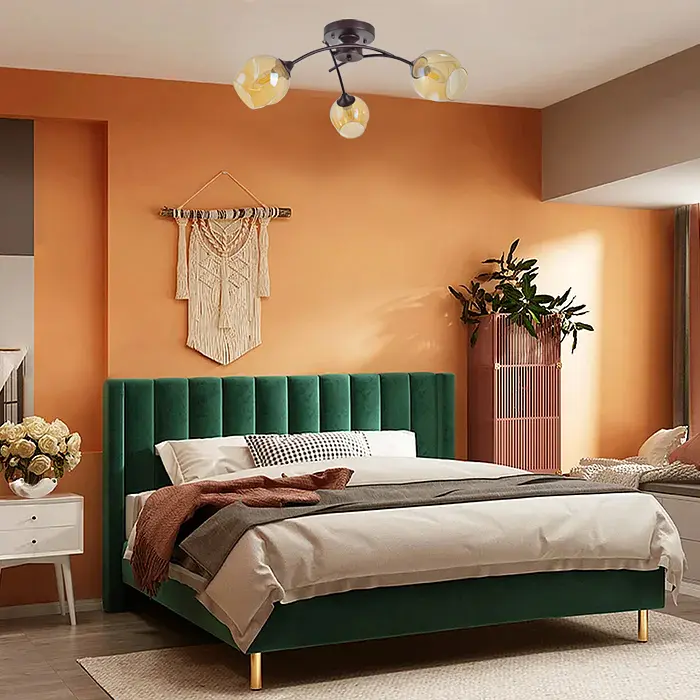 Люстра потолочная Brille классическая E27 60W BR (LK-678C/3) - фото 7