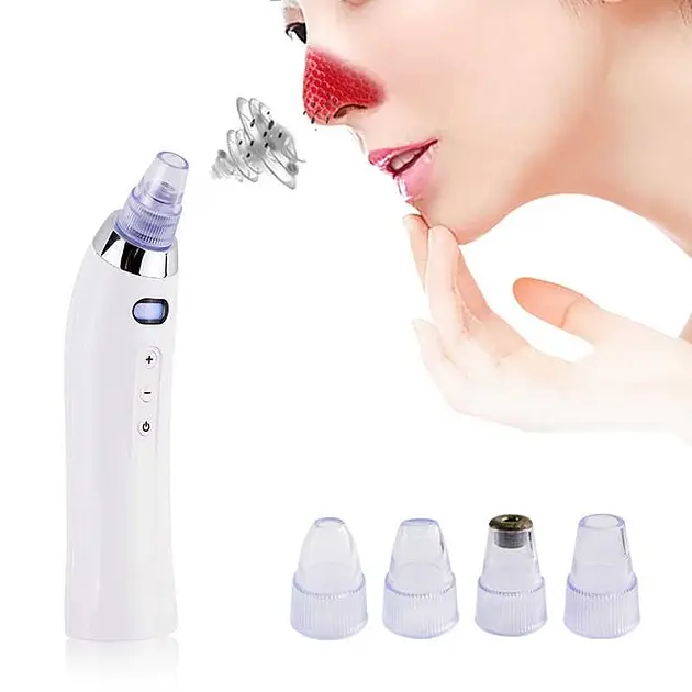 Вакуумний очисник Derma suction DS Vacuum для професійної чистки шкіри та пор обличчя - фото 2