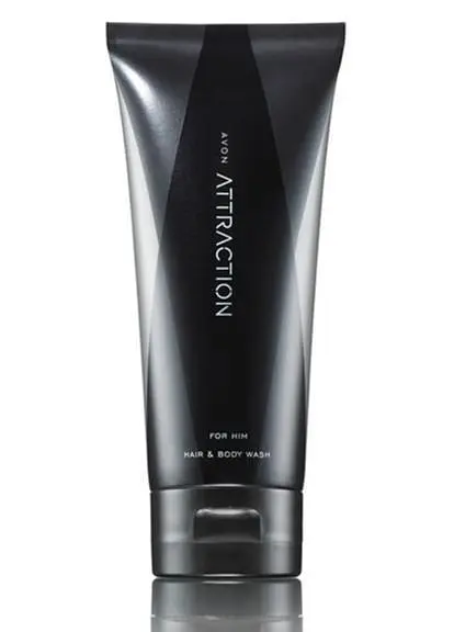 Шампунь-гель для душу Avon Attraction для Нього (200 мл)